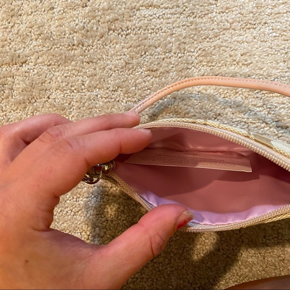 NEW Coach Wristlet Signature Collection Khaki/Pink - Picture 3 of 6